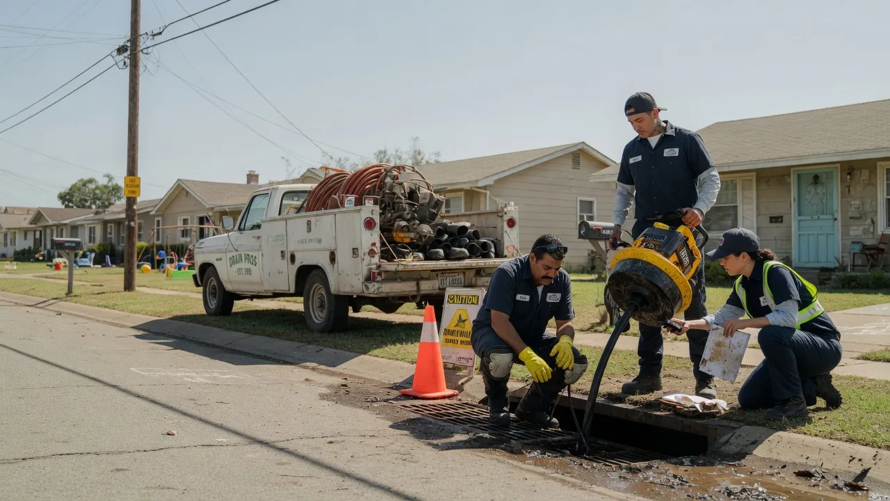 Drain Cleaning in New Weston, OH near me